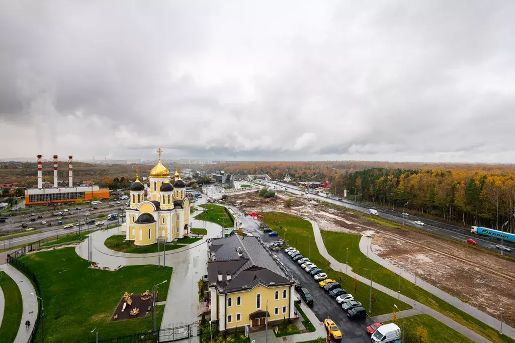 квартира г Москва Пыхтино, Лётчика Ульянина улица, 3А, Московская область фото 6