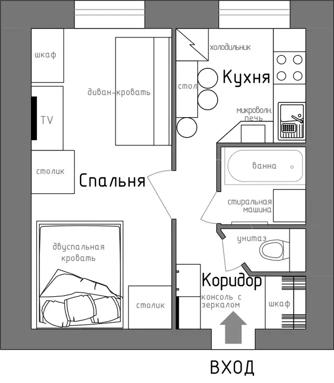 квартира г Санкт-Петербург метро Балтийская ул 6-я Красноармейская 18 фото 17