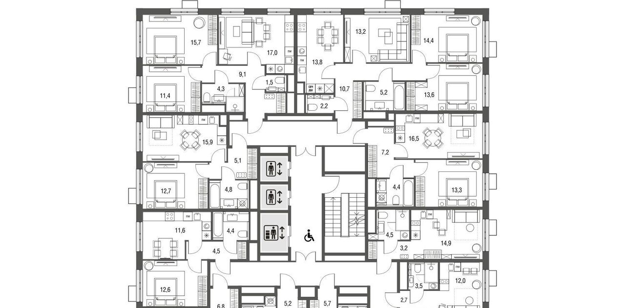 квартира г Москва метро Бульвар Рокоссовского ул Тагильская 4к/1 фото 2