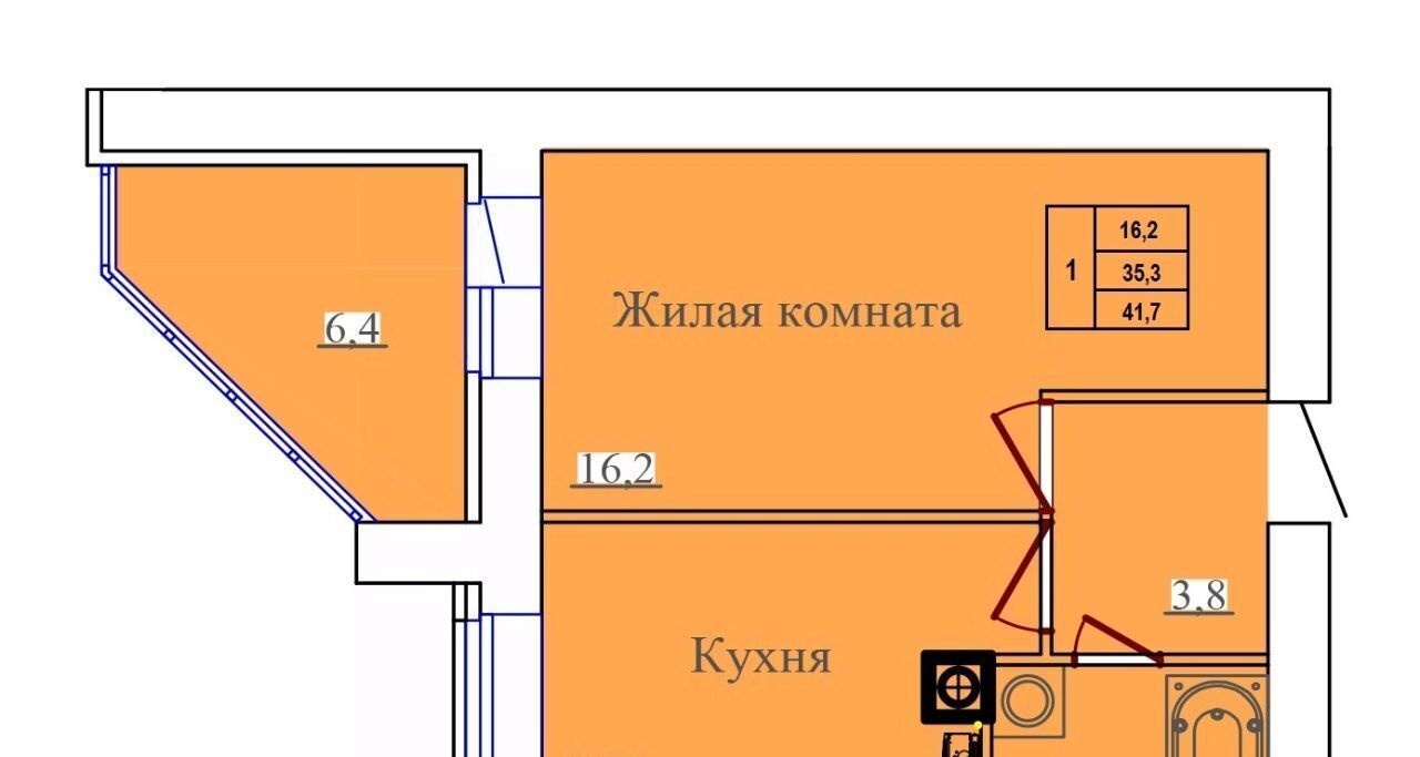 квартира г Иваново р-н Ленинский Олимпийский жилой комплекс фото 1