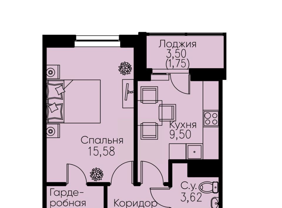 квартира р-н Всеволожский г Мурино ул Шувалова 37 Девяткино фото 1