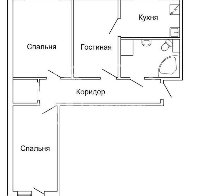 квартира г Лысьва пр-кт Победы 21 Лысьвенский городской округ фото 10