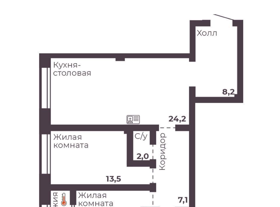 квартира г Челябинск р-н Тракторозаводский пр-кт Ленина 4д фото 1