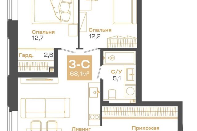 квартира дом 17 городской округ Новосибирск фото