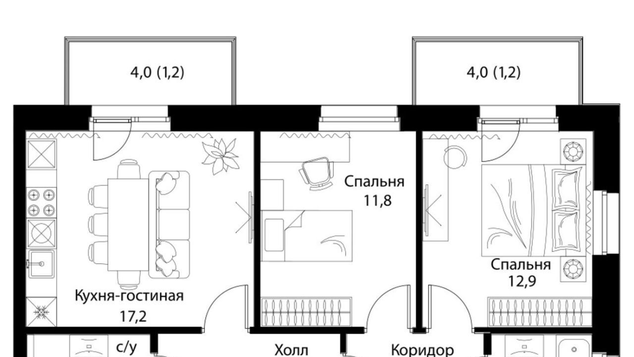 квартира г Москва метро Площадь Ильича ул Крузенштерна 4 фото 1