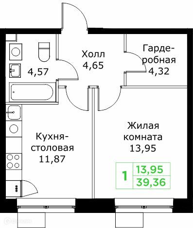 квартира г Мытищи проезд Шараповский 4 городской округ Мытищи фото 1