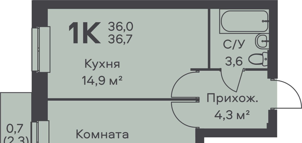 квартира г Пермь р-н Орджоникидзевский Гайва фото 1