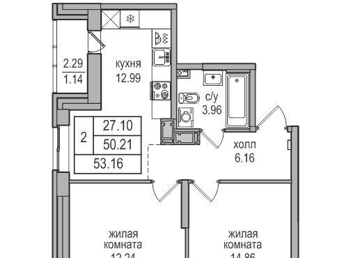 ул Заречная 52к/2 р-н Выборгский фото