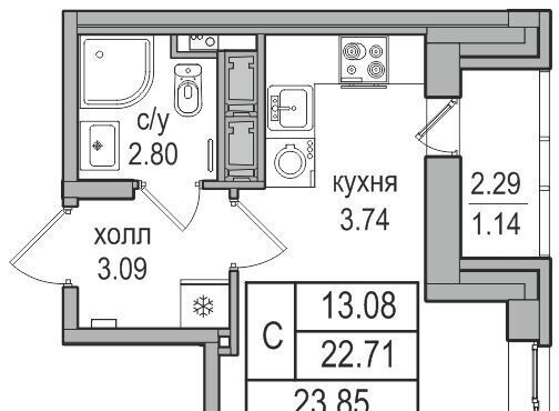 ул Заречная 52к/2 р-н Выборгский фото