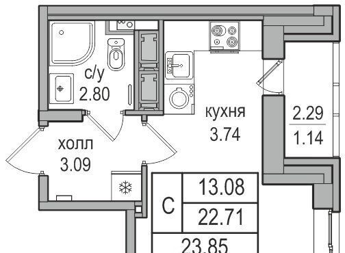 ул Заречная 52к/2 р-н Выборгский фото