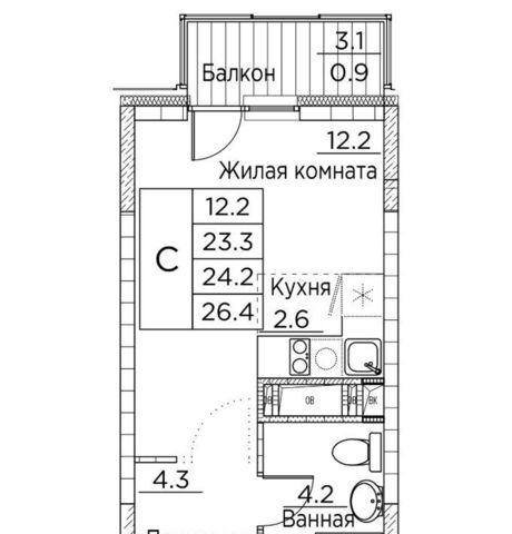 р-н Ленинский ул Расула Гамзатова 7к/2 фото