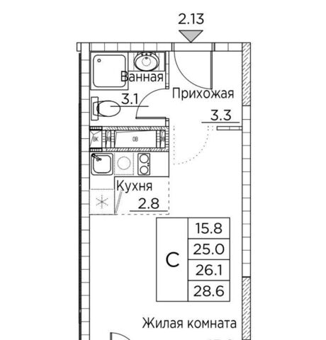 р-н Ленинский ул Расула Гамзатова 7к/2 фото