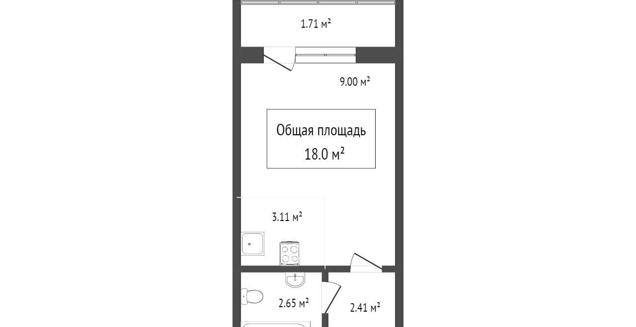 квартира г Новосибирск р-н Ленинский ул Большая 646 фото 16