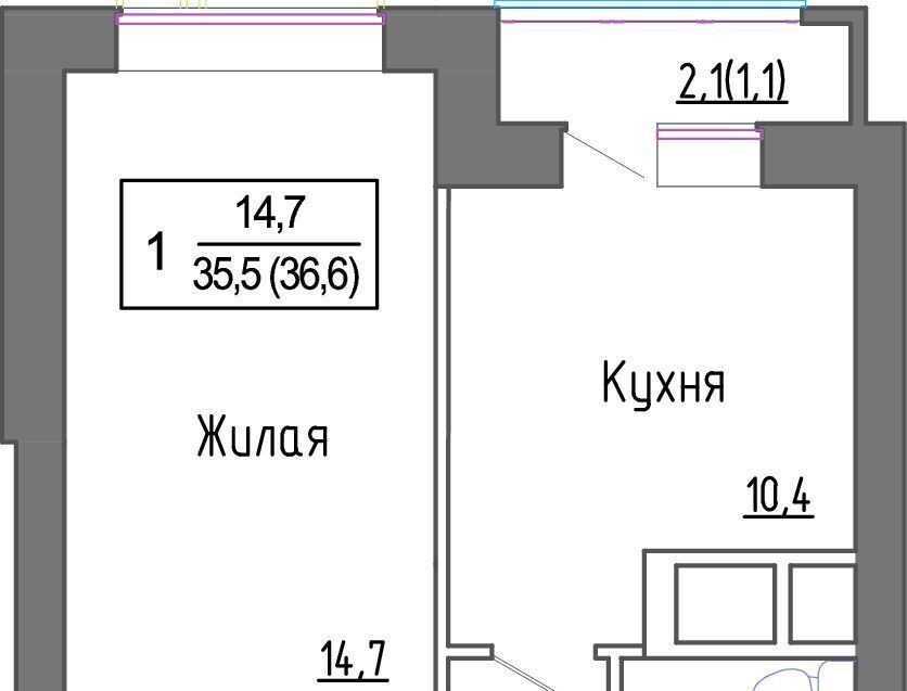 квартира городской округ Красногорск д Сабурово Аникеевка, За Митино жилой комплекс, к 17 фото 1