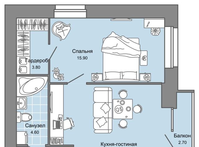 квартира р-н Дзержинский Заимка фото