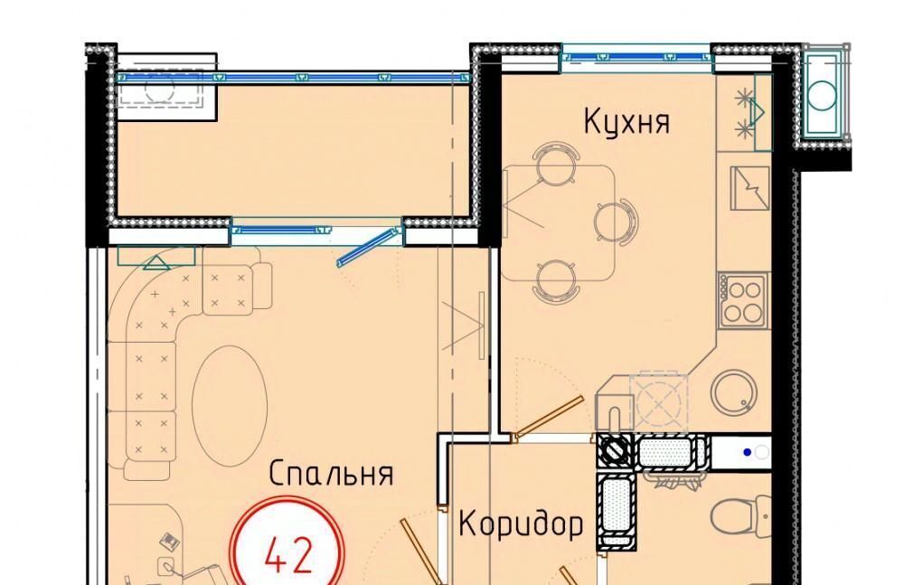 квартира р-н Темрюкский г Темрюк ул Обороны 2/2 фото 1