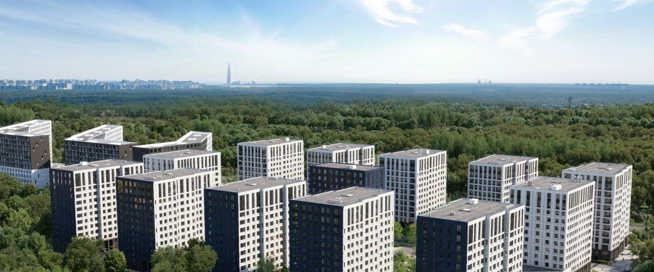 квартира г Санкт-Петербург метро Комендантский Проспект ЖК Тайм Сквер фото 8