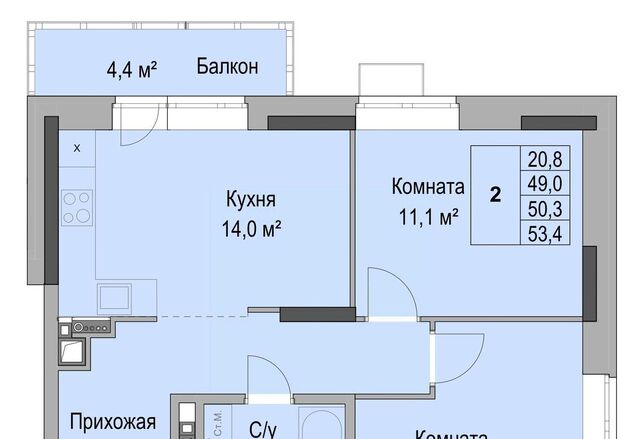 р-н Первомайский дом 30к/1 фото