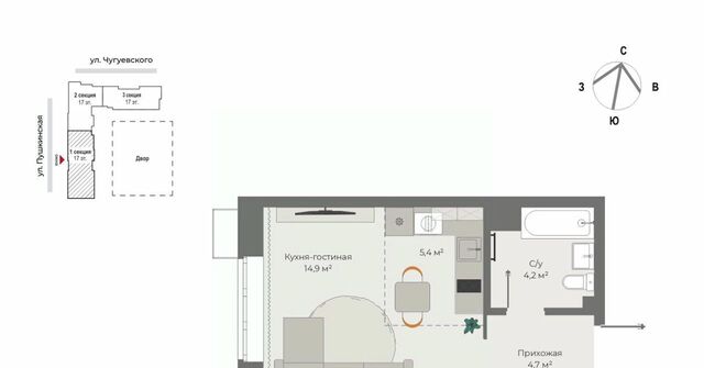 р-н Первомайский дом 30к/1 фото