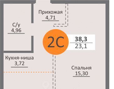 квартира г Новосибирск Октябрьская ул Московская 75 фото 1