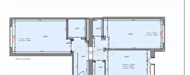 квартира г Ульяновск р-н Заволжский пр-кт Маршала Устинова 42 фото 15