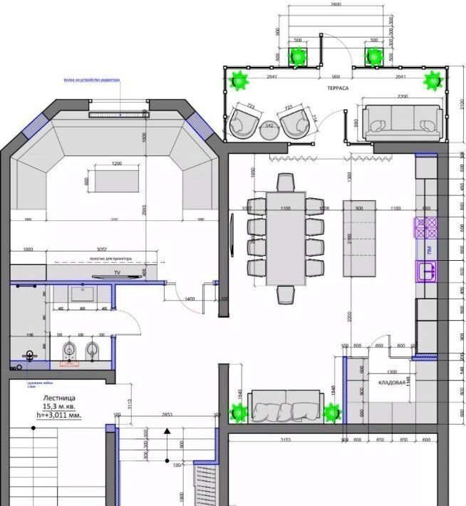 квартира г Курган б-р Солнечный 24к/2 фото 3