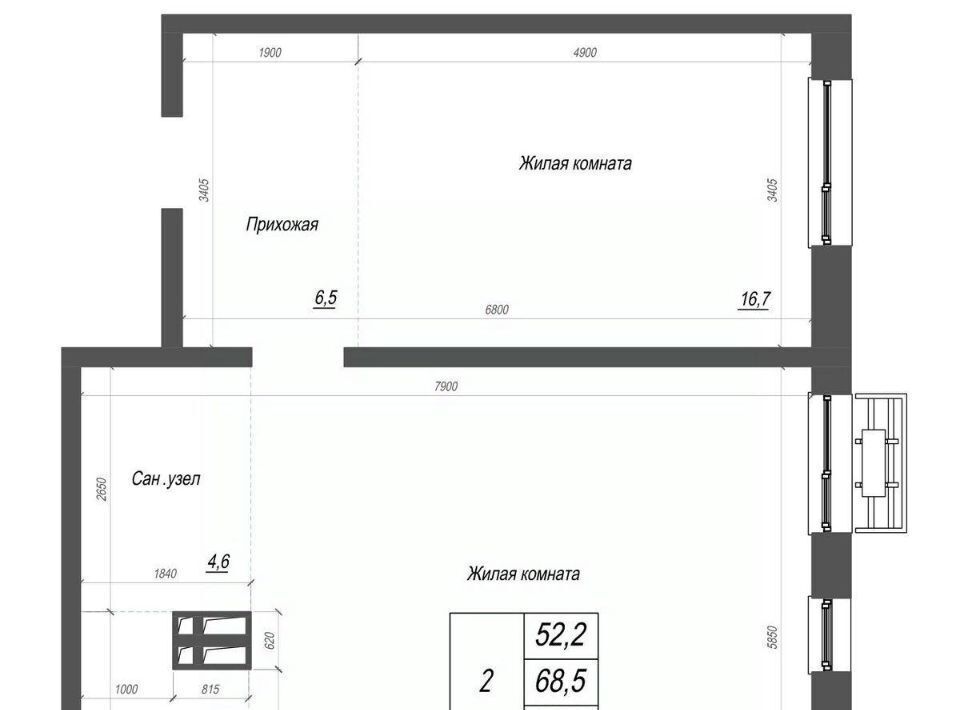 квартира г Владивосток р-н Ленинский ул Невельского фото 1