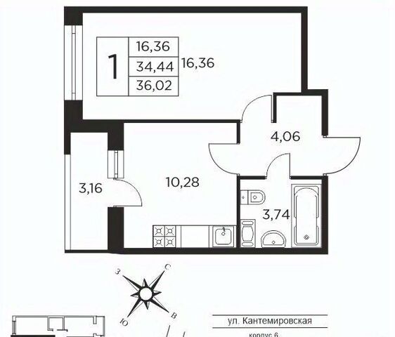 квартира метро Лесная пр-кт Большой Сампсониевский 70к/3 фото