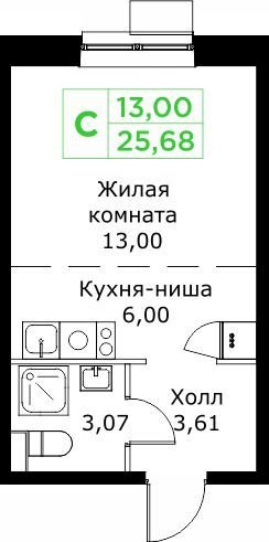 квартира г Мытищи проезд Шараповский 4 городской округ Мытищи фото 1