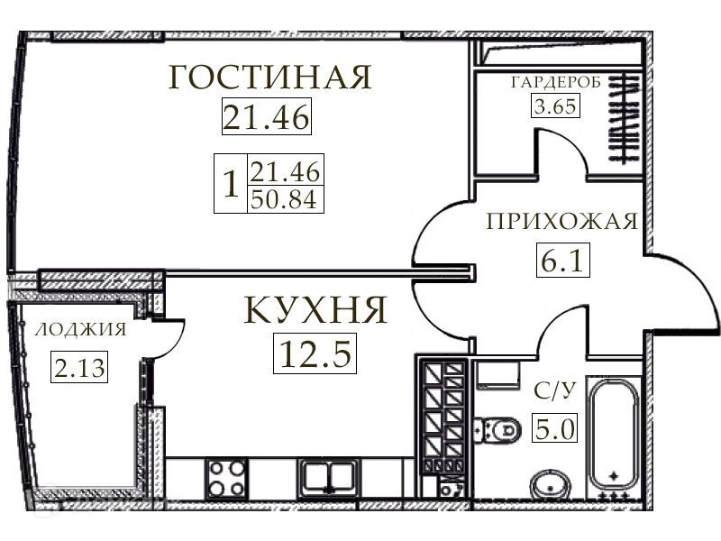 квартира г Казань ул Карбышева 12а городской округ Казань фото 1