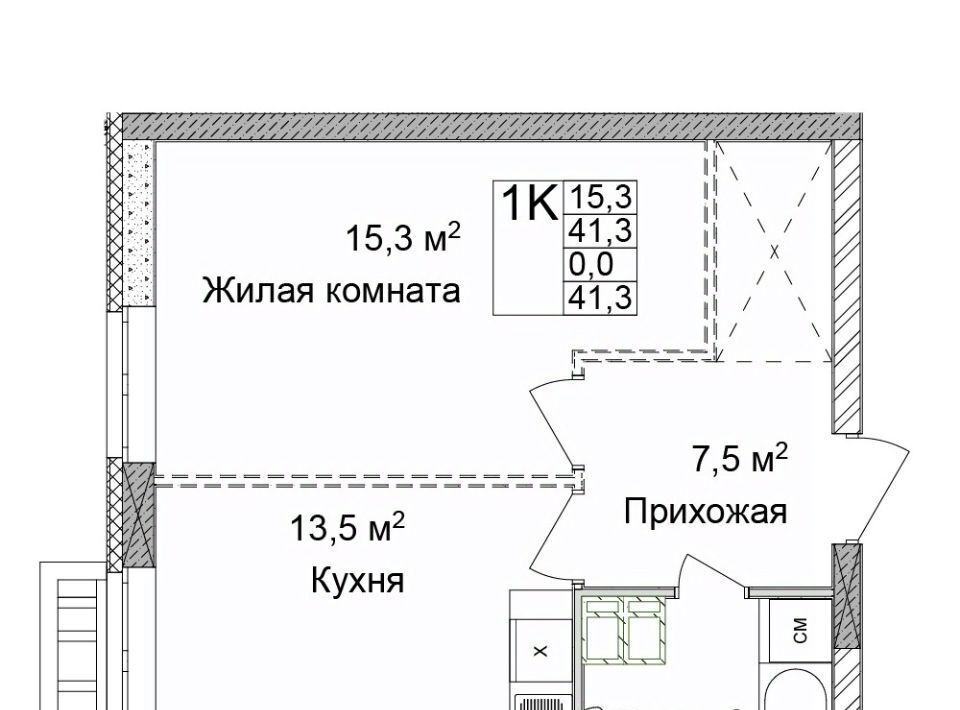 квартира г Нижний Новгород Горьковская ЖК Дельвиг фото 1