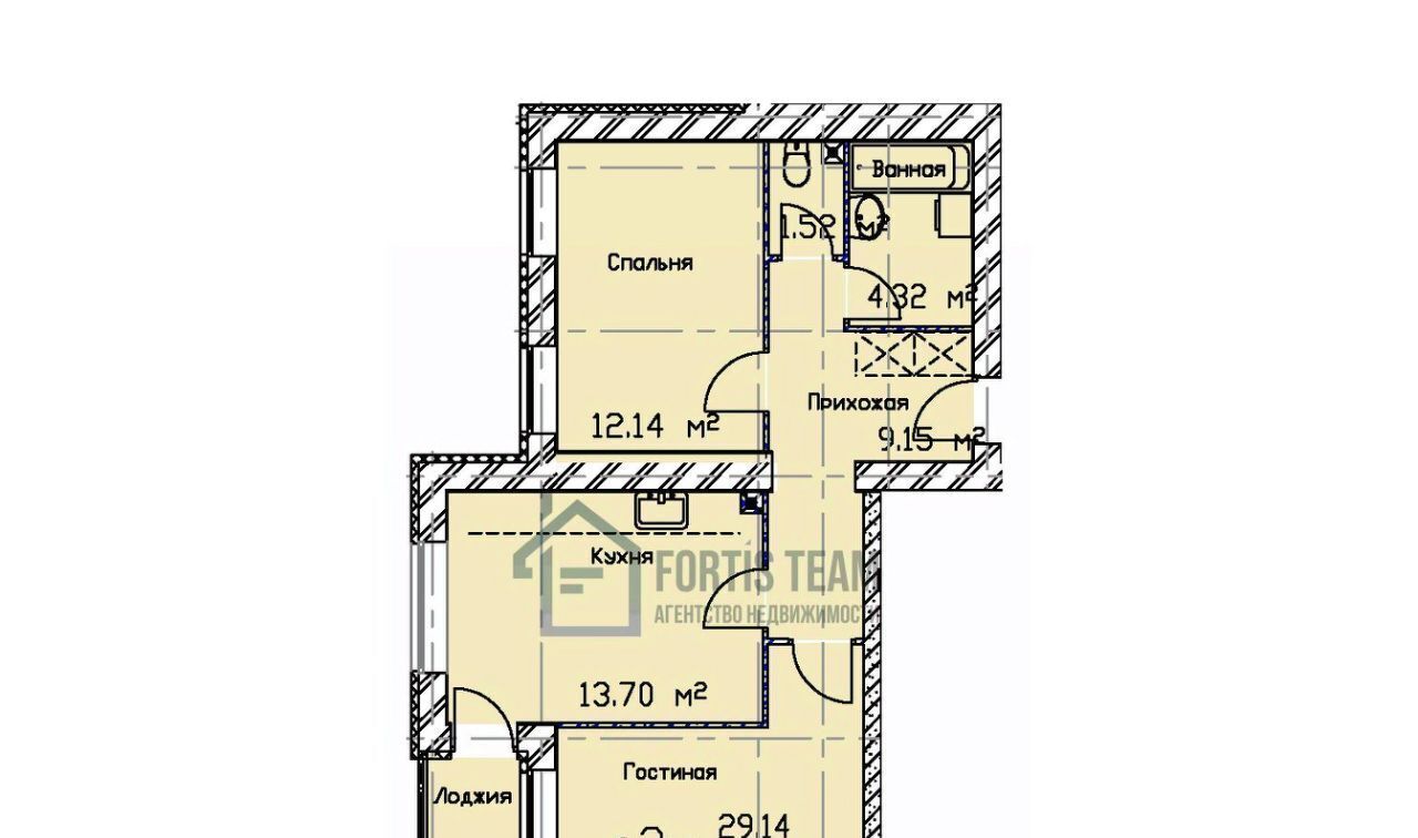 квартира г Ярославль р-н Красноперекопский ул Маланова 23 фото 2