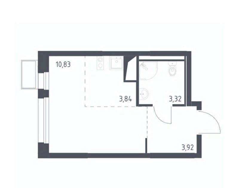 квартира г Видное ЖК Горки Парк к 4. 2, Зябликово фото 1