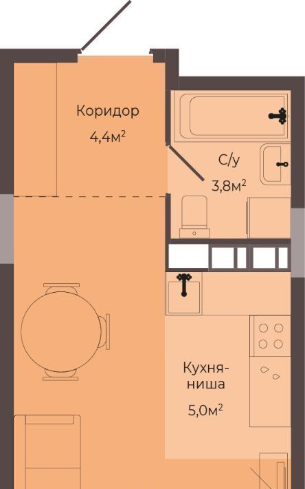 квартира г Нижний Новгород р-н Автозаводский Соцгород жилрайон, 1-й мкр фото 1