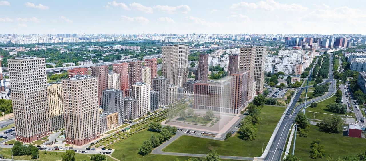 квартира г Москва метро Марьино Квартал Домашний жилой комплекс, 2 фото 3