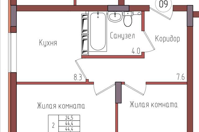 дом 3ак/2 городской округ Калининград фото