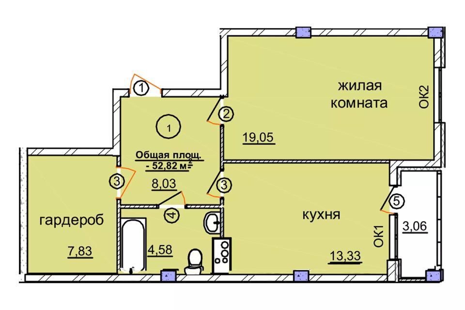 квартира г Семенов ул Спортивная 82 городской округ Семёновский фото 1