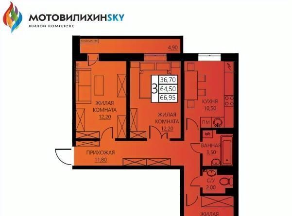 р-н Мотовилихинский ул Гашкова 56к/2 фото