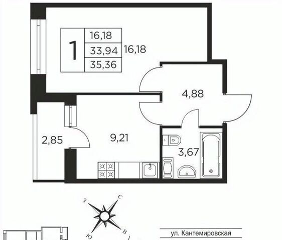 квартира метро Лесная дом 70к/5 фото