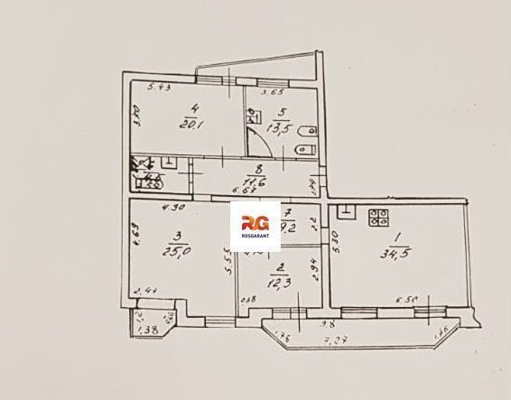 квартира г Новороссийск р-н Центральный ул Грибоедова 2 фото 3