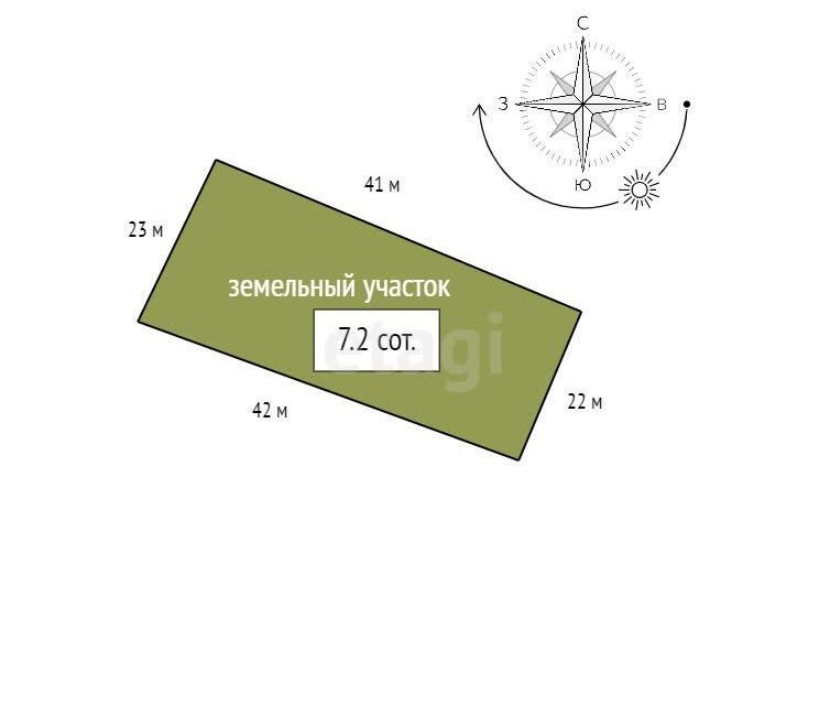 земля р-н Емельяновский садоводческое товарищество Ветеран-Высотный фото 1
