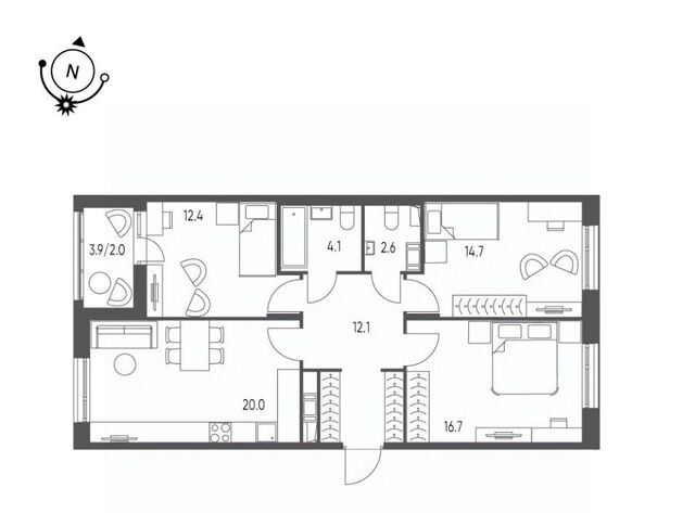 микрорайон Зелёная Река 14 фото