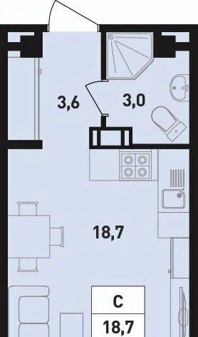 квартира р-н Всеволожский г Мурино ул Шоссе в Лаврики 64к/4 Девяткино фото 1