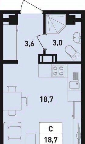 квартира р-н Всеволожский г Мурино ул Шоссе в Лаврики 64к/4 Девяткино фото 1