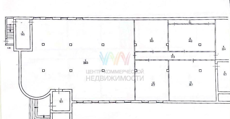 офис г Уфа р-н Кировский ул Менделеева 134/4 фото 16