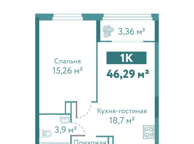 р-н Ленинский дом 10к 1 блок 1 фото