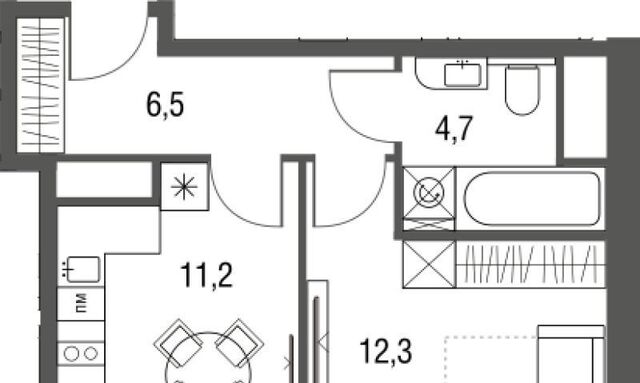 квартира метро Бульвар Рокоссовского фото