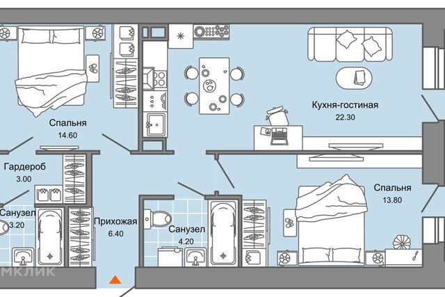 квартира городской округ Пермь фото