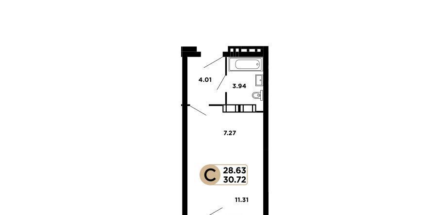 квартира г Самара р-н Кировский ш Московское 57 18-й км фото 1