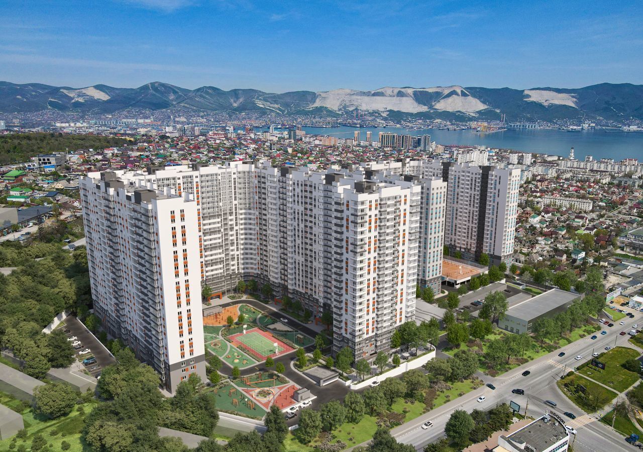 квартира г Новороссийск ул Куникова 1 блок-секции 1-5 фото 4